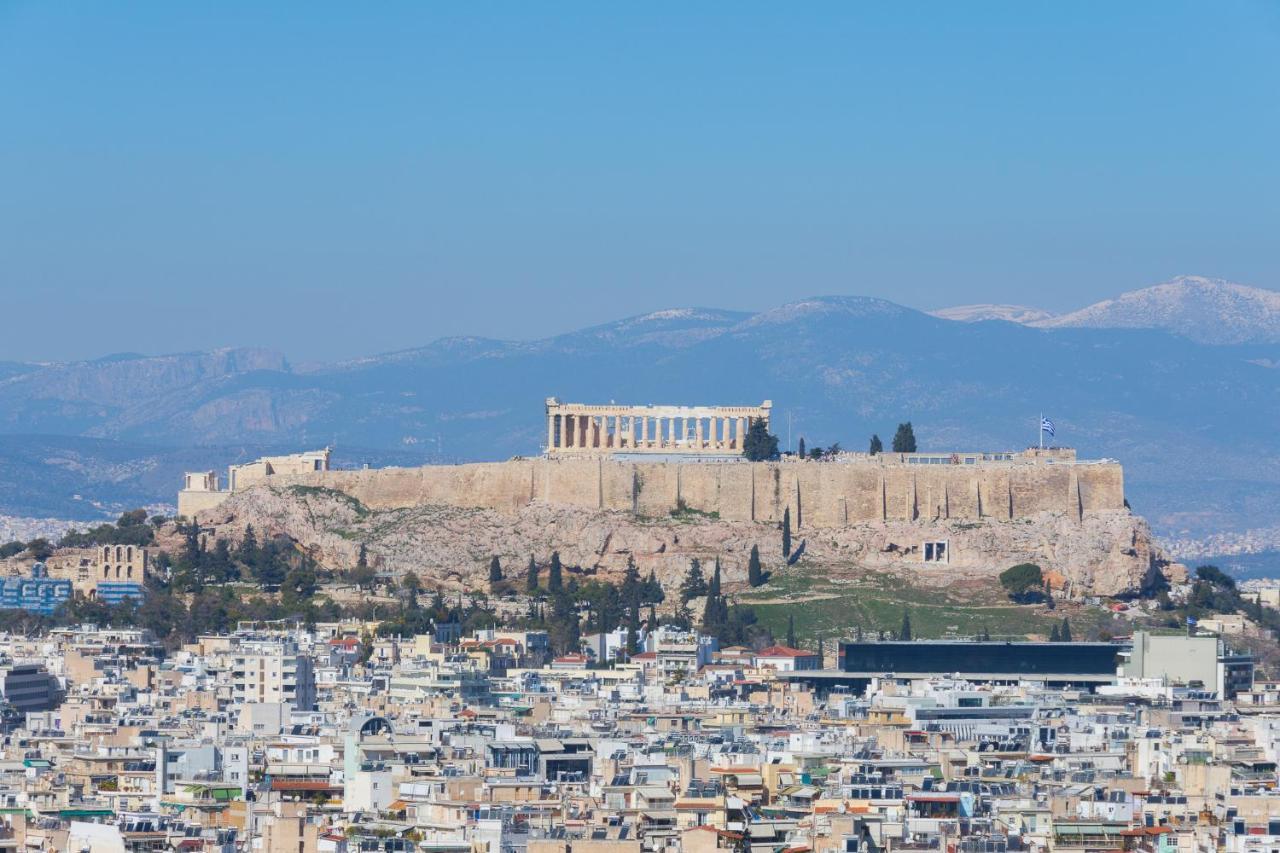 Acropolis View Apartment For 4 Ppl Athens Luaran gambar
