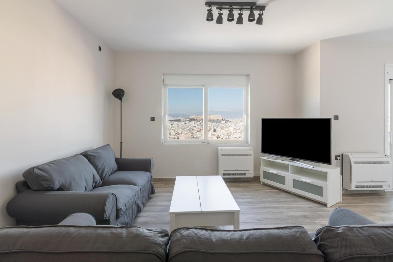 Acropolis View Apartment For 4 Ppl Athens Luaran gambar