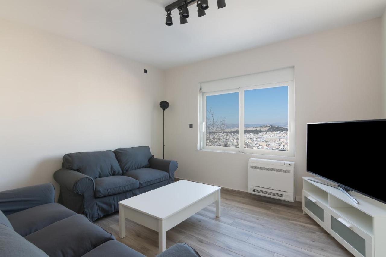 Acropolis View Apartment For 4 Ppl Athens Luaran gambar