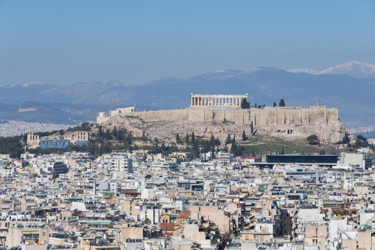 Acropolis View Apartment For 4 Ppl Athens Luaran gambar